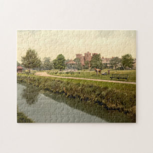 Quebra-cabeça Parque de Vivary, Taunton, Somerset, Inglaterra