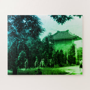 Quebra-cabeça Parque dos mártires Canton China Vintage