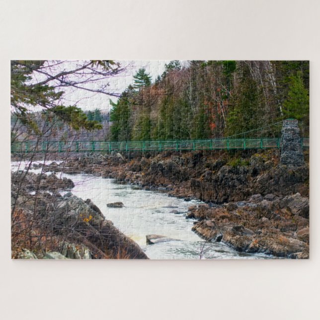 Quebra-cabeça Parque Estadual Jay Cooke Minnesota (Horizontal)