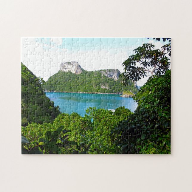 Quebra-cabeça Parque Nacional Angthong Tailândia. (Horizontal)