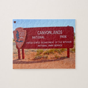 Quebra-cabeça Parque Nacional Canyonland Utah