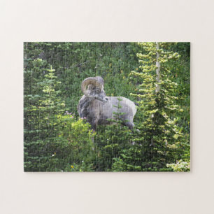Quebra-cabeça Parque Nacional da Geleira Jigsaw Montana.