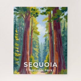 Quebra-cabeça Parque Nacional de Sequoia | Arte da Califórnia