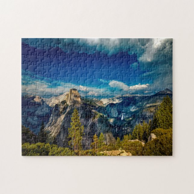 Quebra-cabeça Parque nacional de Yosemite. (Horizontal)