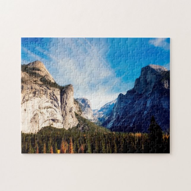 Quebra-cabeça Parque nacional de Yosemite. (Horizontal)