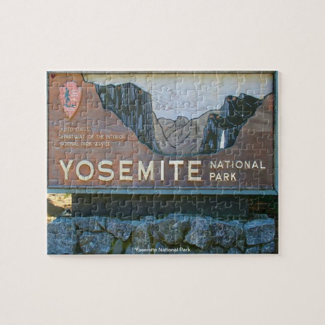 Quebra-cabeça Parque Nacional de Yosemite (Horizontal)