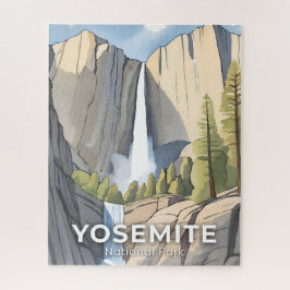 Quebra-cabeça Parque Nacional de Yosemite | Viagem em Aquarela