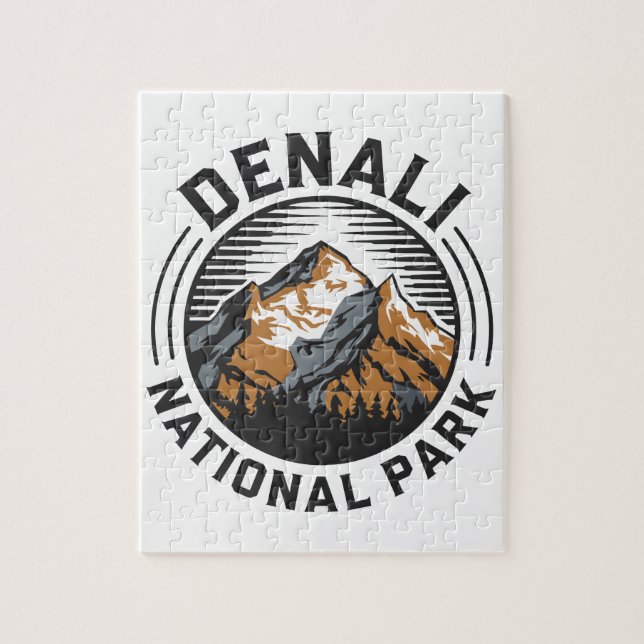 Quebra-cabeça Parque Nacional Denali (Vertical)