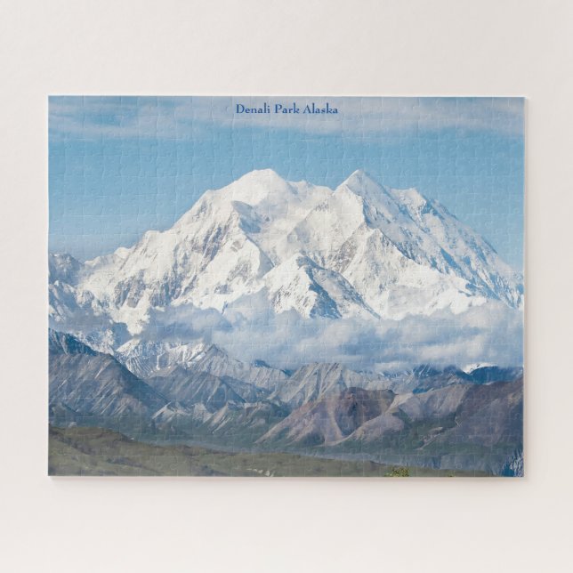 Quebra-cabeça Parque Nacional Denali Alasca. (Horizontal)