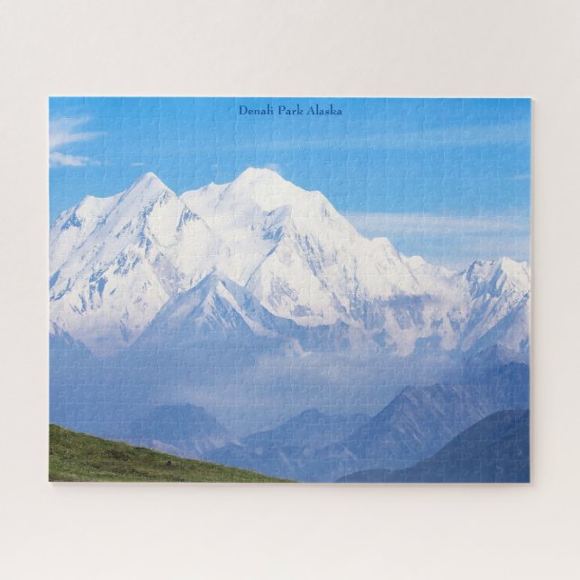 Quebra-cabeça Parque Nacional Denali Alasca. (Horizontal)