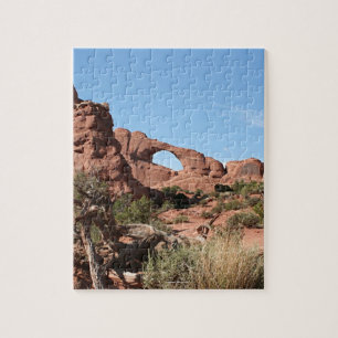 Quebra-cabeça Parque nacional dos arcos, perto de Moab, Utá, EU