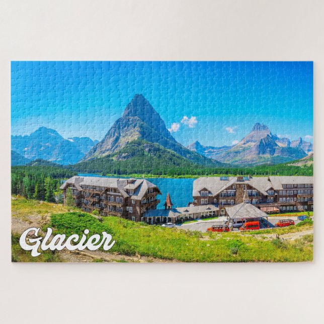 Quebra-cabeça Parque Nacional Glacier, Montana, EUA (Horizontal)