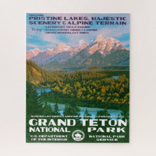 Quebra-cabeça Parque Nacional Grand Teton