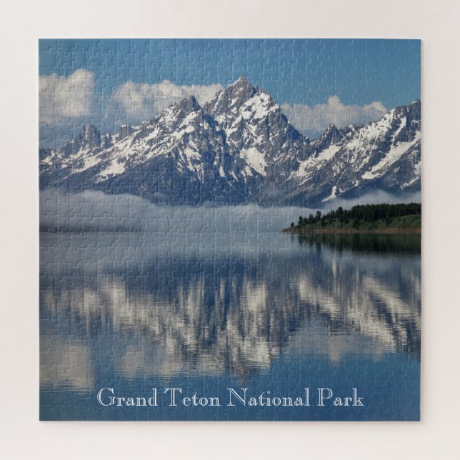 Quebra-cabeça Parque Nacional Grand Teton Desafiador (Vertical)