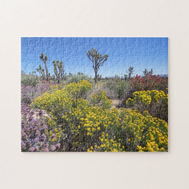 Quebra-cabeça Parque Nacional Joshua Tree Em Bloom (Horizontal)