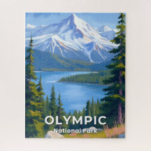 Parque Nacional Olímpico | Arte de Viagem de Washi
