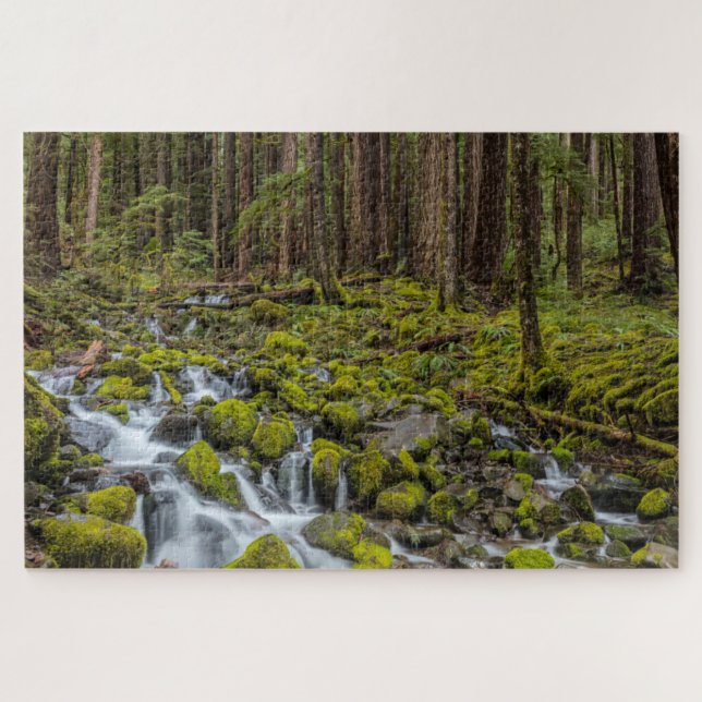 Quebra-cabeça Parque Nacional Olímpico, Estado de Washington (Horizontal)