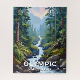 Quebra-cabeça Parque Nacional Olympic | Viagem por Washington
