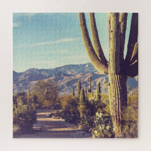 Quebra-cabeça Parque Nacional Saguaro, representação cênica.