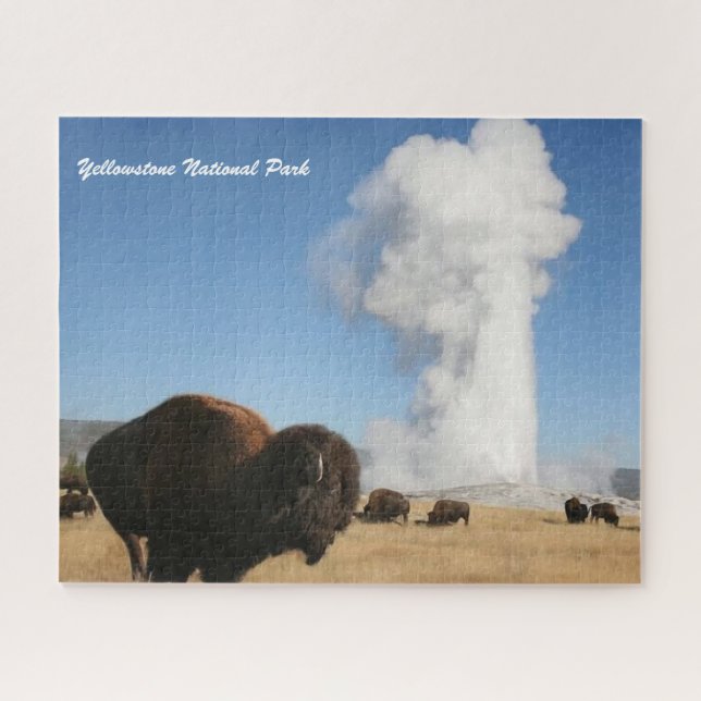 Quebra-cabeça Parque Nacional Yellowstone (Horizontal)