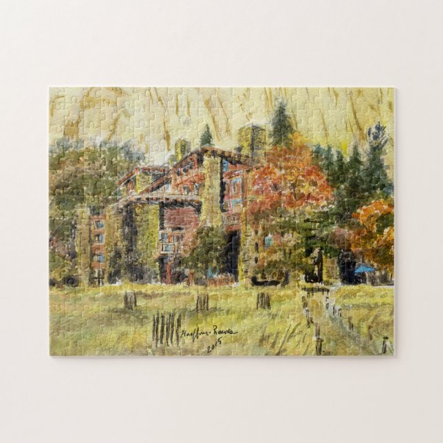 QUEBRA-CABEÇA PARQUES NACIONAIS: HOTEL AHWAHNEE HISTÓRICO DE YOS (Horizontal)