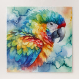 Quebra-cabeça Parrot Watercolor