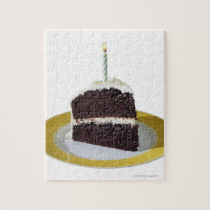 Quebra-cabeça Parte de bolo de aniversário