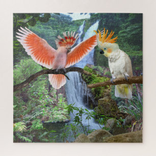 QUEBRA-CABEÇA PARTES DE COCKATOO NO PARAÍSO
