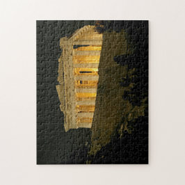 Quebra-cabeça Parthênon à noite