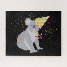 Quebra-cabeça Partida Koala - Animais com festa