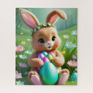 Quebra-cabeça Páscoa Bunny Puzzzle