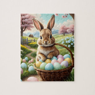 Quebra-cabeça Páscoa Bunny Puzzzle
