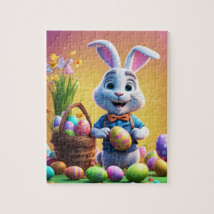 Quebra-cabeça Páscoa Bunny Puzzzle