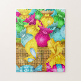 Quebra-cabeça Páscoa Candy Folart GIRLS BASKET STUFFER