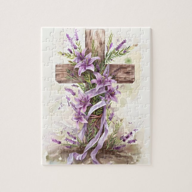 Quebra-cabeça Páscoa Cross (Vertical)