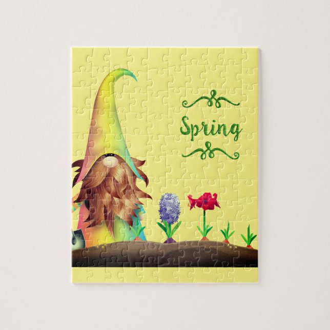 Quebra-cabeça Páscoa Gnomo (Vertical)