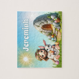 Quebra-cabeça Páscoa Personalizada Ele Ressuscitou