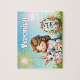 Quebra-cabeça Páscoa Personalizada Ele Ressuscitou