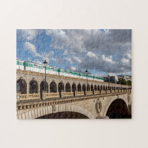 Quebra-cabeça Passagem de metro da ponte de Bercy - Paris, Fran
