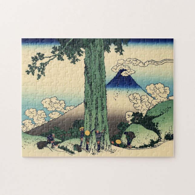 Quebra-cabeça Passagem de Mishima na província de Kai (Horizontal)