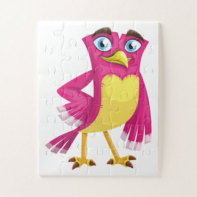 Quebra-cabeça Pássaro (Vertical)