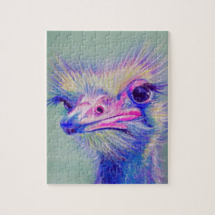 Quebra-cabeça Pássaro do Emu