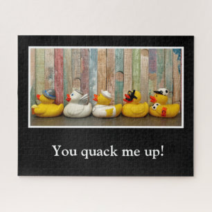 Quebra-cabeça Pássaro Pun Engraçado Pun Clever Quack Ducker Pa