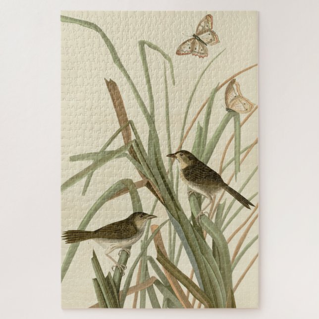 Quebra-cabeça Pássaros da África do Sul (Finch) Audubon's Birds  (Vertical)