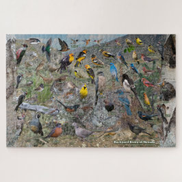 Quebra-cabeça Pássaros do quintal de Nevada