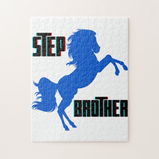 Quebra-cabeça Passo Irmão Horse Rearing (Vertical)