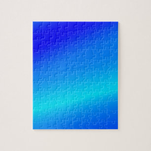 Quebra-cabeça Pastel abstrato de cor azul-ópera ombre