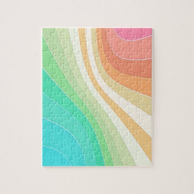 Quebra-cabeça Pastel Swirls (Vertical)