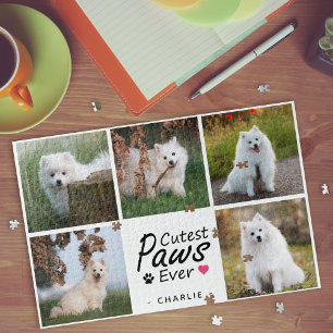 Quebra-cabeça Patas Mais Fofas de Sempre Moderno Pet Cão Fofo Co