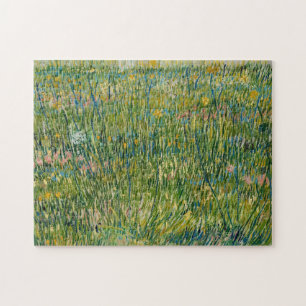 Quebra-cabeça Patch da grama Vincent van Gogh